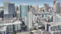 896 Folsom Street aerial view, rendering by Forma