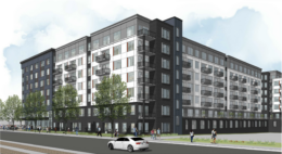 905 N Capitol Avenue Concept Rendering, image by KTGY