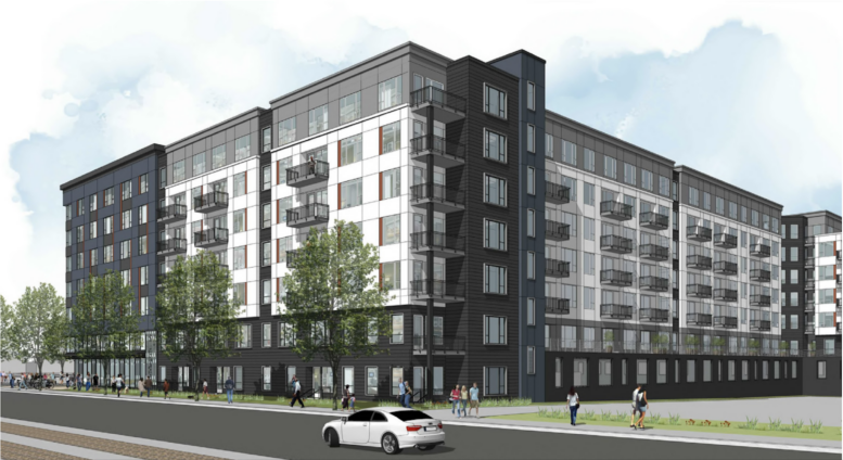 905 N Capitol Avenue Concept Rendering, image by KTGY