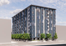 1025 Howard Street, rendering by Stanton Architecture