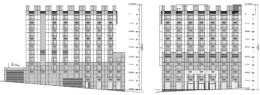 1035 Van Ness Avenue Elevations, image by Saida + Sullivan Design Partners