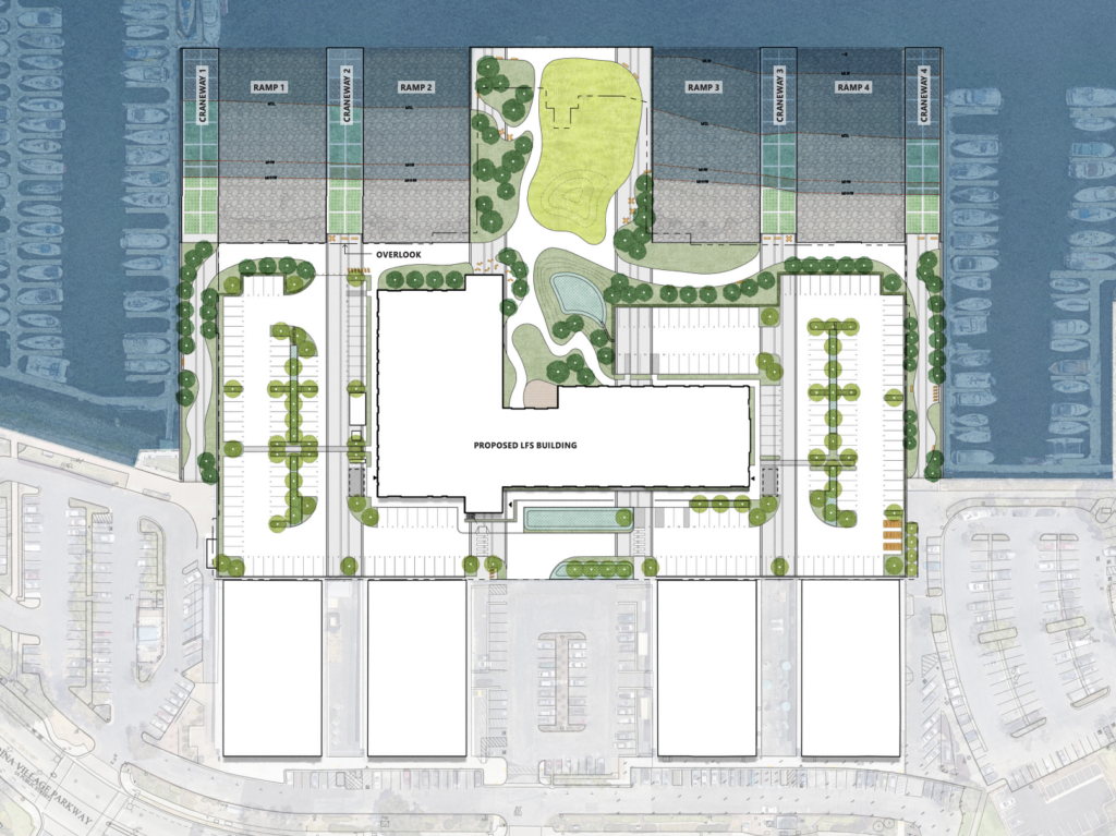 1200 Marina Village Parkway Site and Landscape Plan, image by Einwillerkuehl