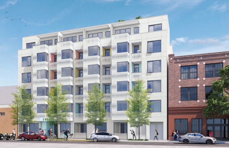 1721 15th Street establishing view, rendering via the City Planning Department