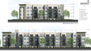 3625 Fong Ranch Road apartments facade elevation, illustration by ADC