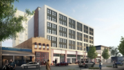 419 4th Street Streetview Rendering, image by Lowney Arch