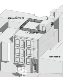 430 Green Street, illustration by RDK Consulting