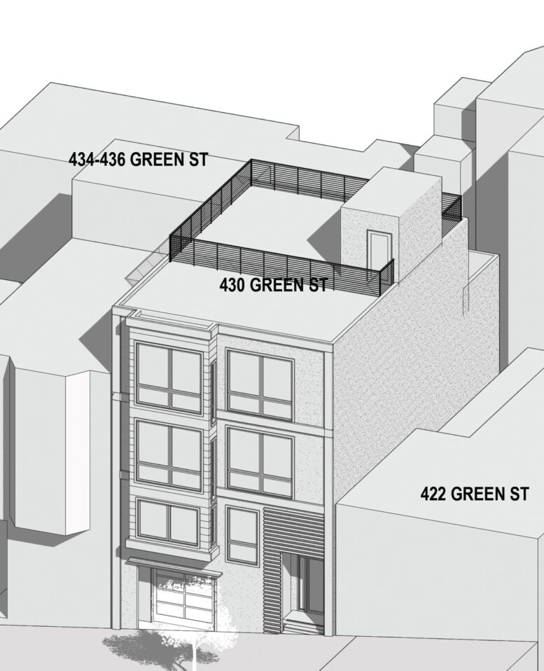 430 Green Street, illustration by RDK Consulting