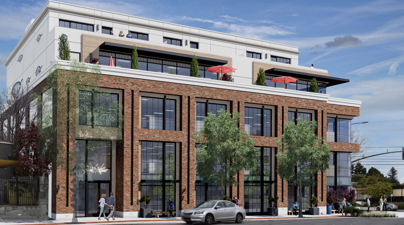 435 E 3rd Avenue Building Front Rendering, image by ARC TEC