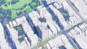 650 Divisadero Street aerial view, illustration by Mithun