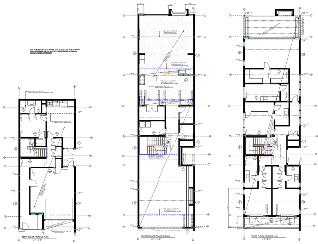 658 29th Street Building Floorplans, image by Yetendra K Jangid