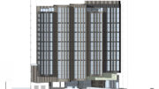 700 Irwin Street north elevation facing 2nd Street, elevation by SCB