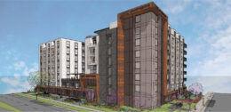 788 San Antonio Road corner view, illustration by Studio S Squared