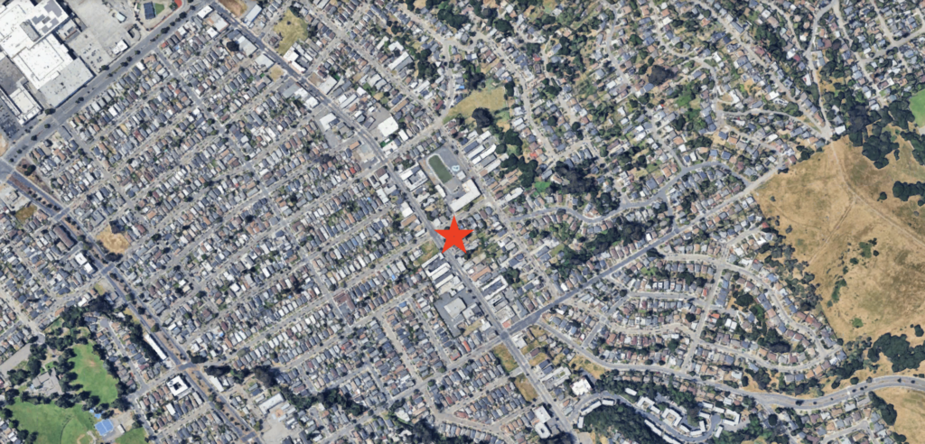 7954 MacArthur Boulevard Site Location, image via Google Earth