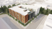 920 Shasta Street Site Rendering, image by David Baker Architects