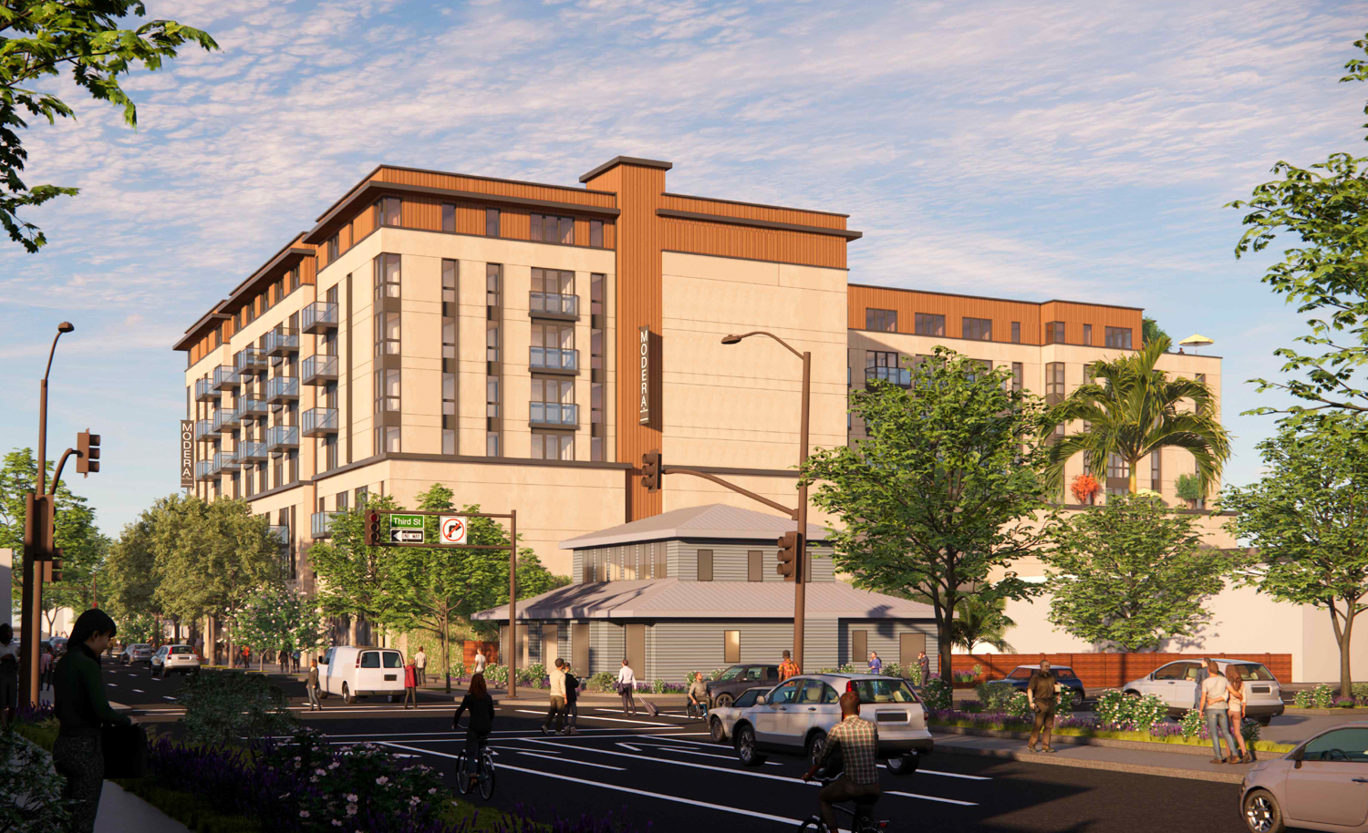 930 Irwin Street, rendering by SDTArch