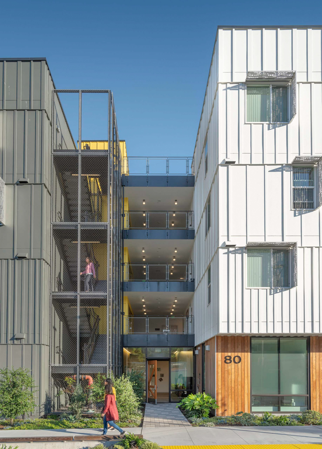 Midway Village 1, image by Patrik Argast courtesy of MidPen Housing