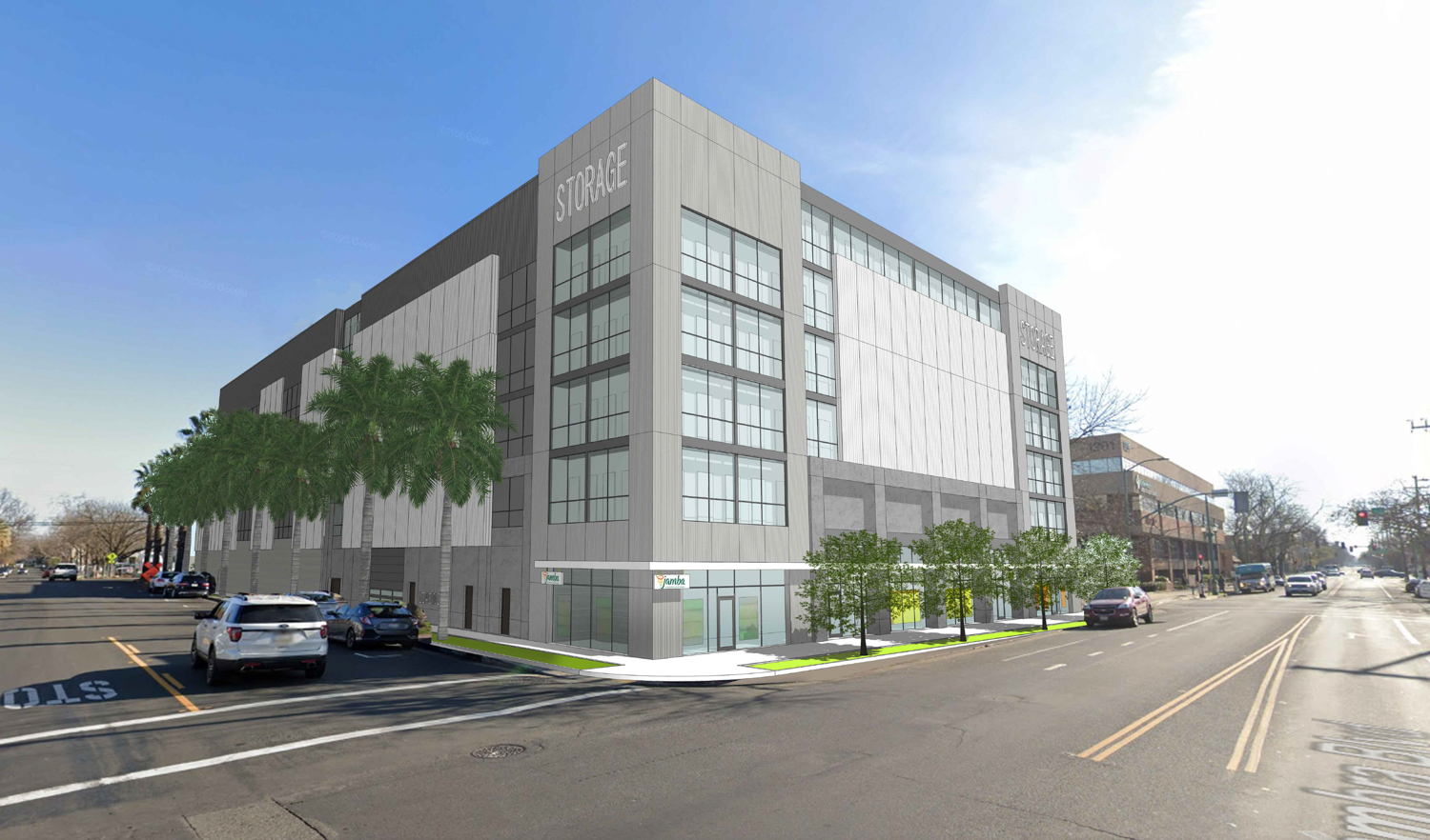 1125 Alhambra Boulevard overlooking Seville Way, rendering by Sullivan Goulette Wilson