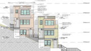 113-115 Roscoe Street, rendering by Schaub Li Architects