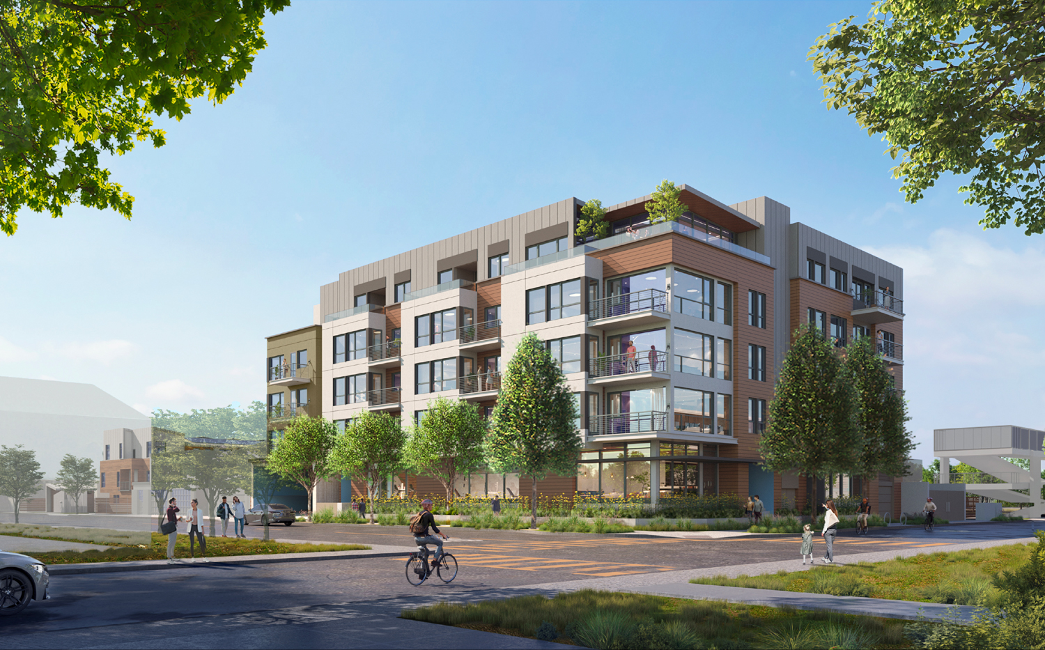 1218 Monte Diablo Avenue, rendering by Studio T Square