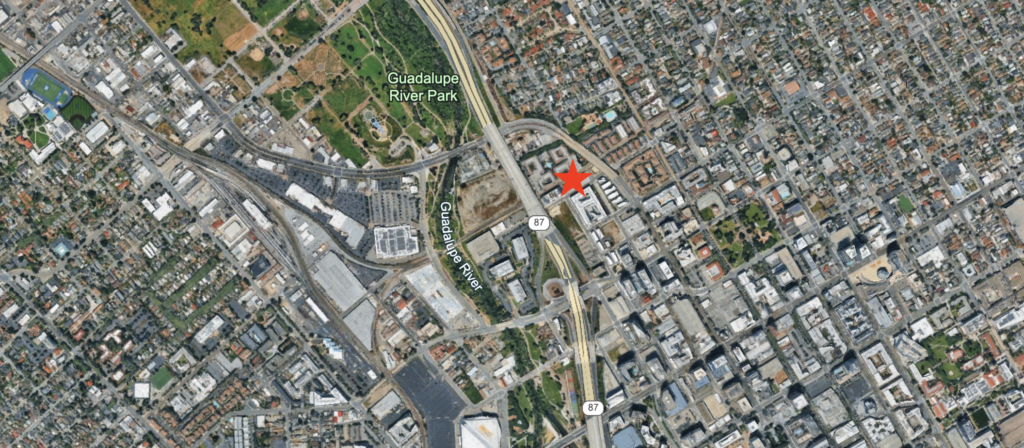 199 Bassett Street Site Location, image via Google Earth