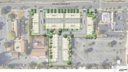 20840 Stevens Creek Boulevard site map, illustration by SDG Architects
