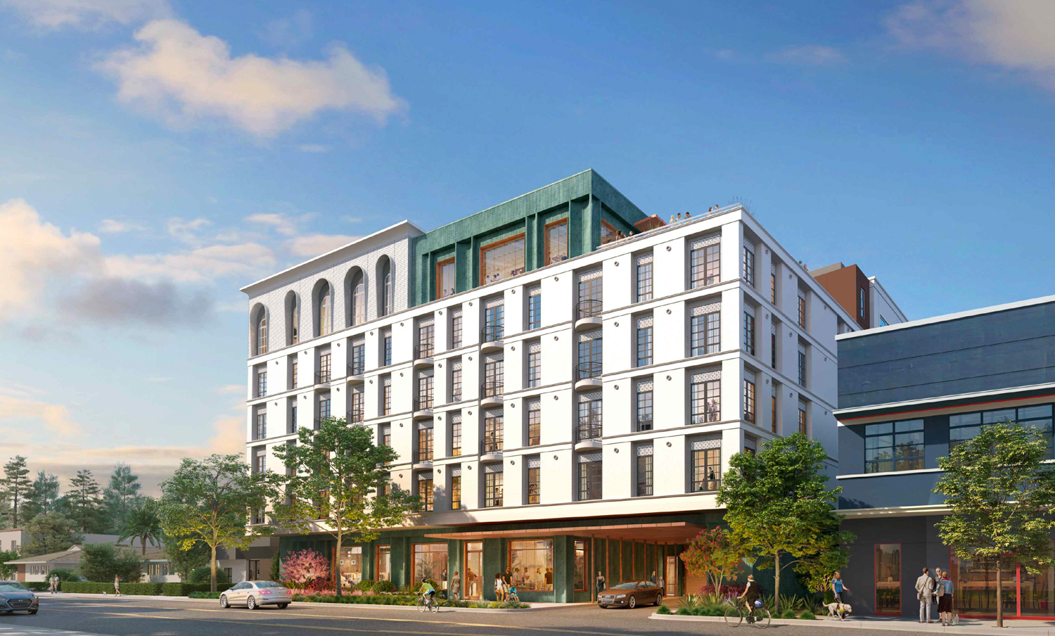 22 North San Mateo Drive, rendering by KTGY