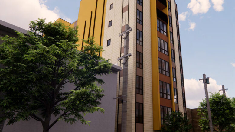 2442 Haste Street street view, rendering by Studio KDA