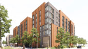 2453 Camino Ramon multi-family apartments, rendering by Steinberg Hart