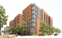 2453 Camino Ramon multi-family apartments, rendering by Steinberg Hart