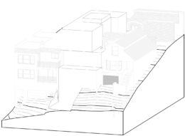 256 Bemis Street front view, illustration by Winder Gibson Architects