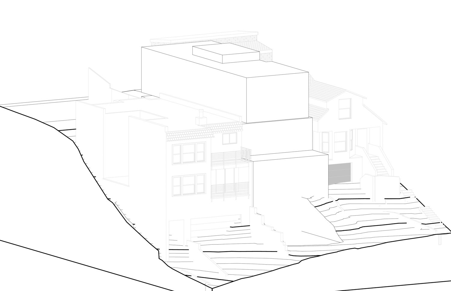 256 Bemis Street, illustration by Winder Gibson Architects