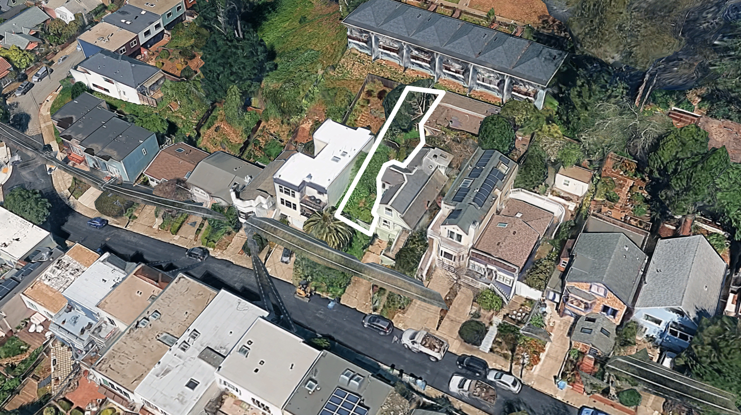 256 Bemis Street, image via Google Satellite