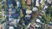 2600 Wallace Street site outlined in red, image via Studio Thai LLC