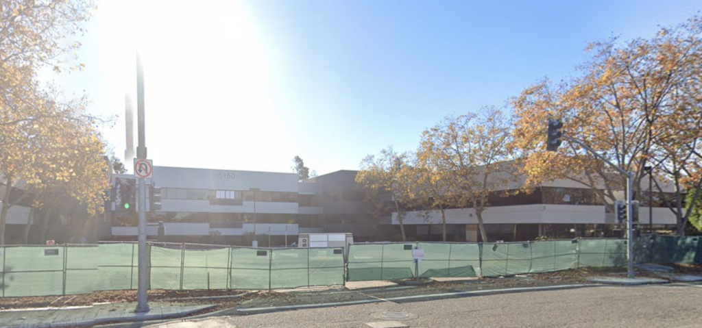 5150 El Camino Real Previous Offices, image via Google street View