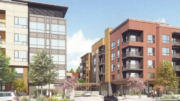 5150 El Camino Real Two Building Rendering, image by BDE Architecture