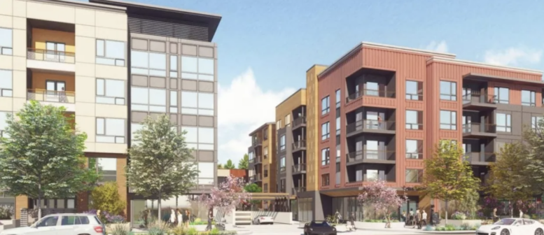 5150 El Camino Real Two Building Rendering, image by BDE Architecture