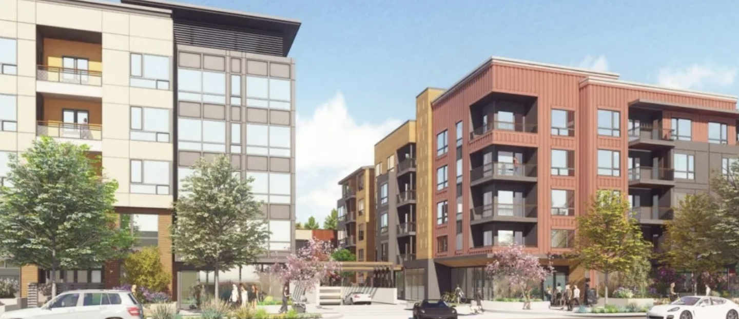 5150 El Camino Real Two Building Rendering, image by BDE Architecture