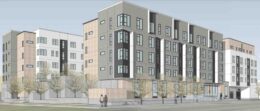 544 West Alma Avenue Streetview Rendering, image by Van Meter Williams Pollack