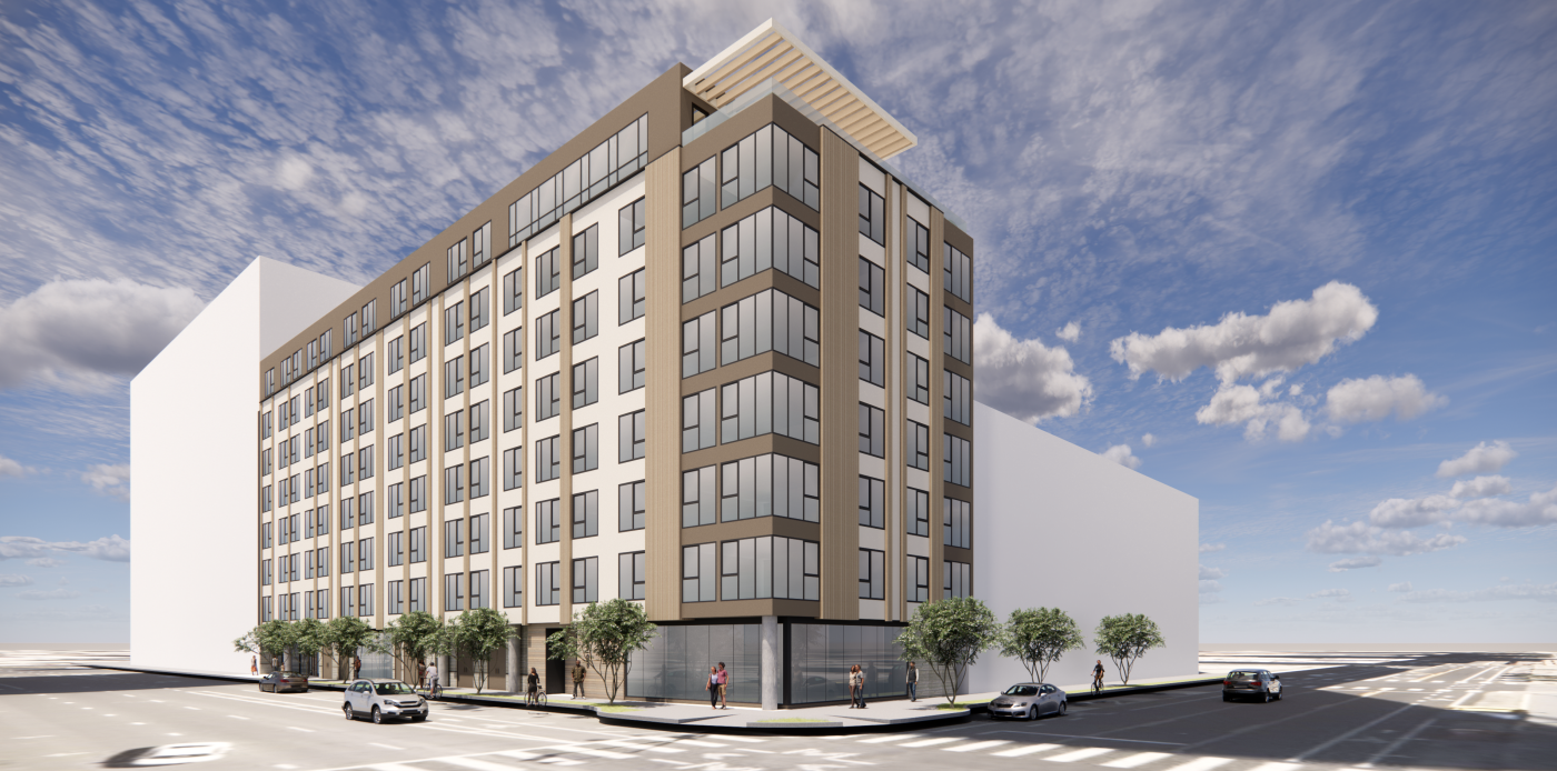585 17th Street One-Bedroom Unit Plans, image by BDE