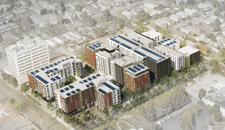 675 East Santa Clara Street Site Rendering, image via Santa Clara Housing Authority