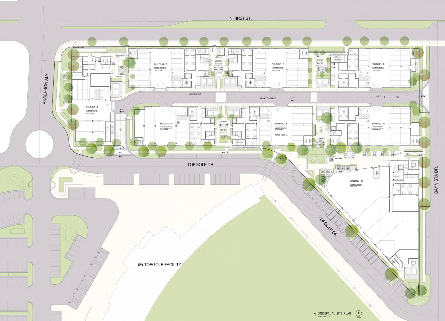 7 Topgolf Drive, site map by JPark Architects