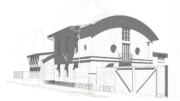 811 Cedar Street Rendering, image by Stackhouse De la Peña Trachtenberg Architects