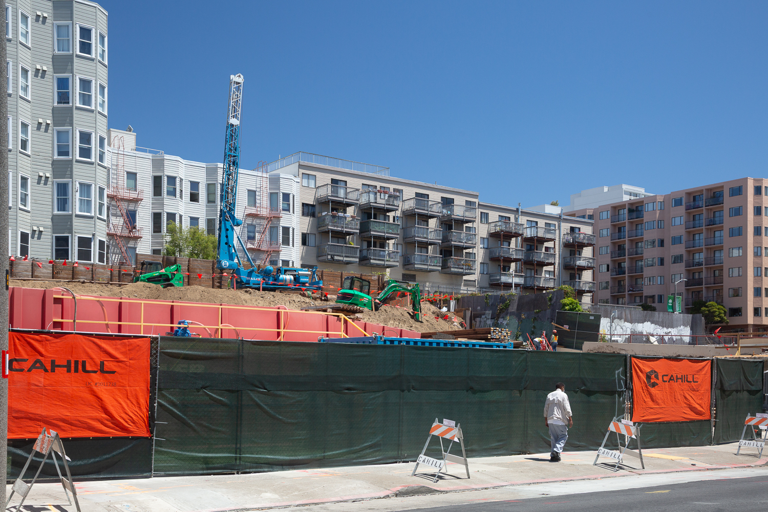 850 Turk Street demolition progress, image by author