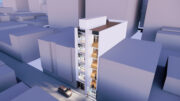 926 Natoma Street aerial view, rendering by dsk architects