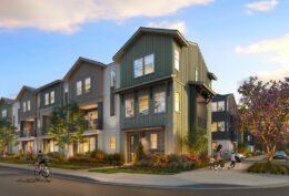 Mitchell Townhouse, rendering by KTGY Group