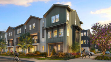 Mitchell Townhouse, rendering by KTGY Group