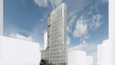 One Oak establishing view, rendering by SCB