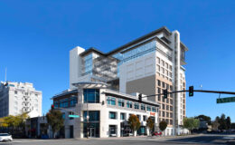 1 East 4th Avenue seen from El Camino Real and 3rd Avenue, rendering by Arc Tec