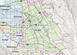 1170 and 1190 Roberts Avenue Site Location, image via Placeworks