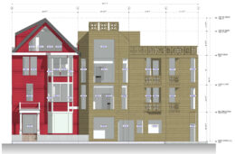 1335-1365 Columbus Avenue proposed elevation, illustration by DNM Architecture